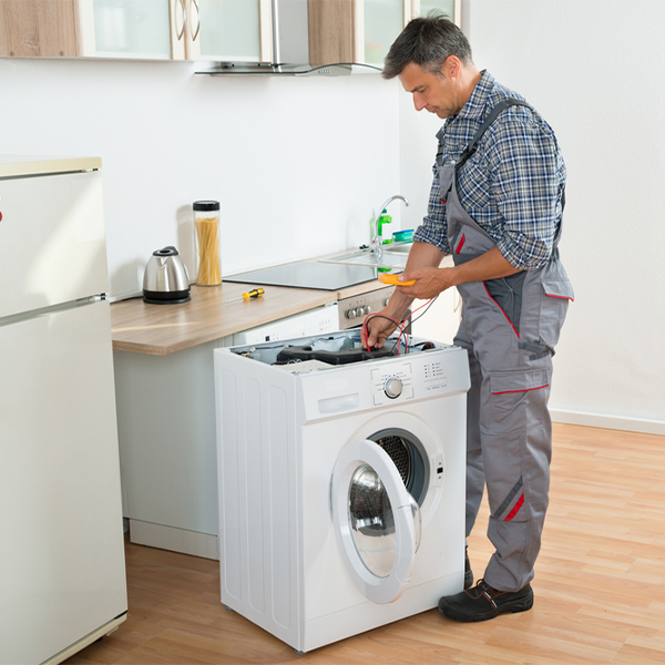 can you walk me through the steps of troubleshooting my washer issue in Zionsville